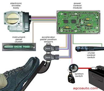 electronic throttle control system inputs and outputs | Electronic circuit  projects, Electrical circuit diagram, Electronics